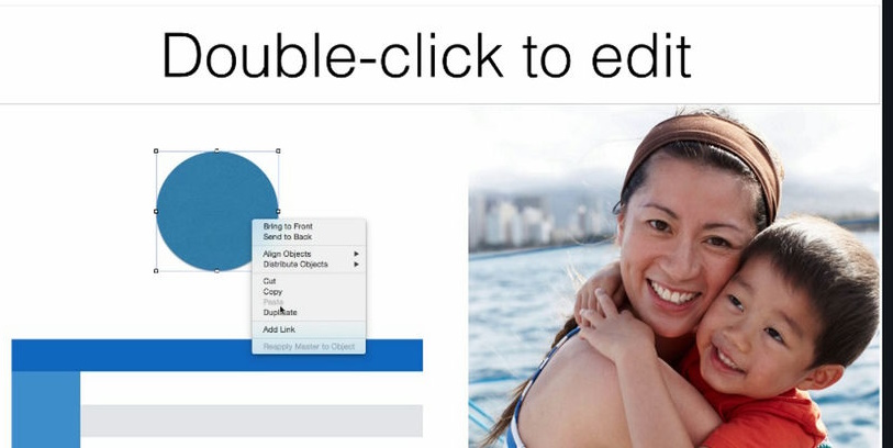 Presentation class object